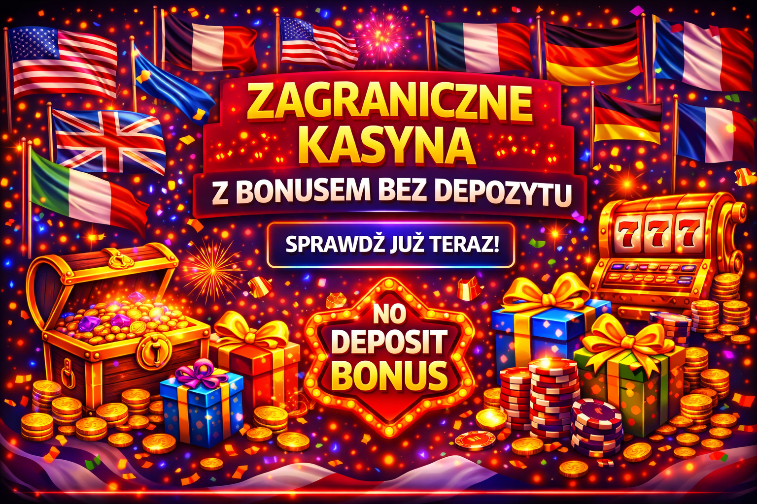 Zagraniczne kasyna z bonusem bez depozytu